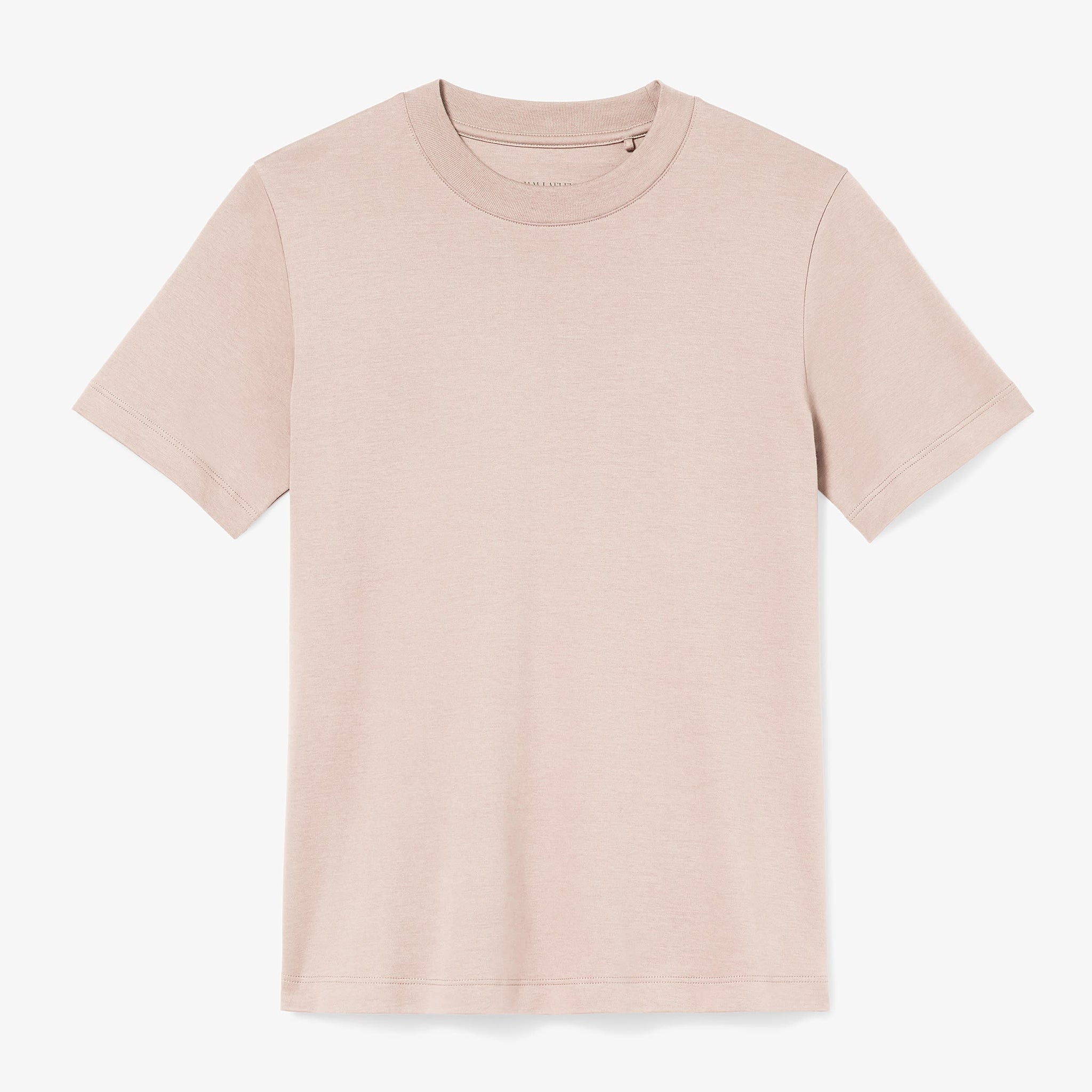 Packshot image of the Leslie T-Shirt—Compact Cotton in Dusty Pink