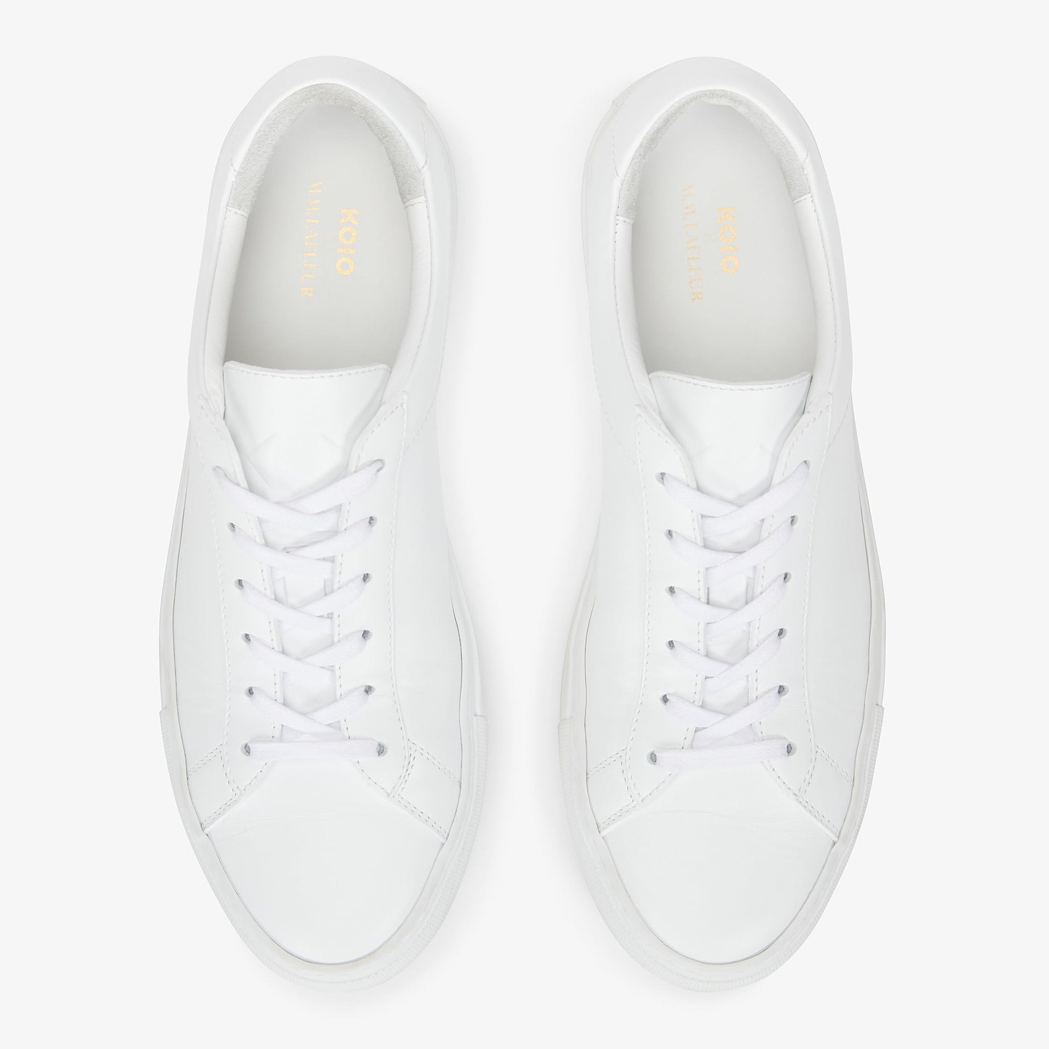 packshot image of M.M.LaFleur x Koio Capri Low-Top Sneakers—Leather in white