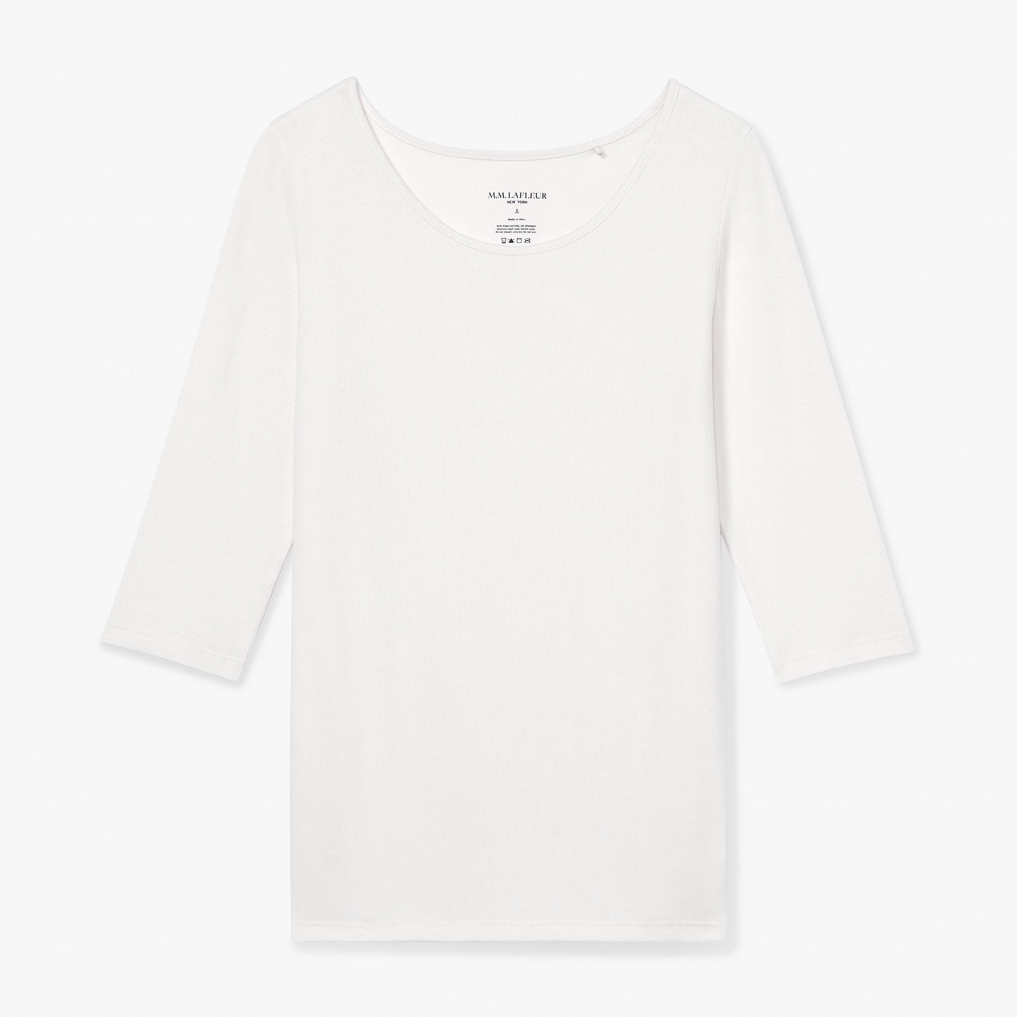 Packshot image of the Soyoung tee in Ivory