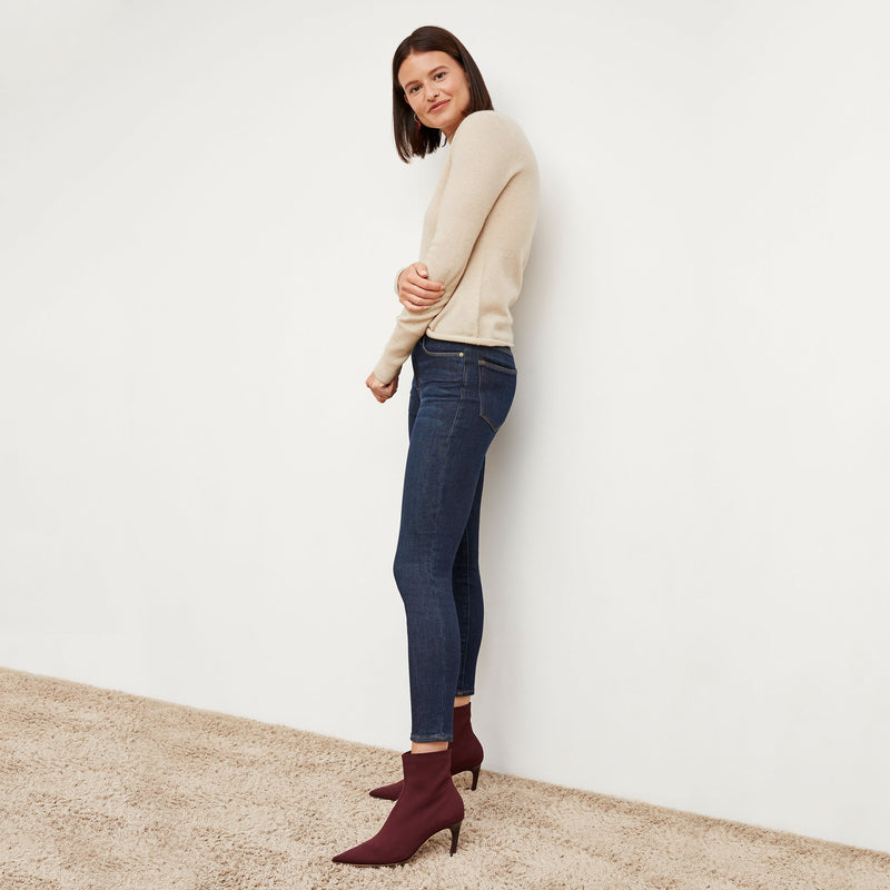 Frame Denim Le High Skinny Crop Jean