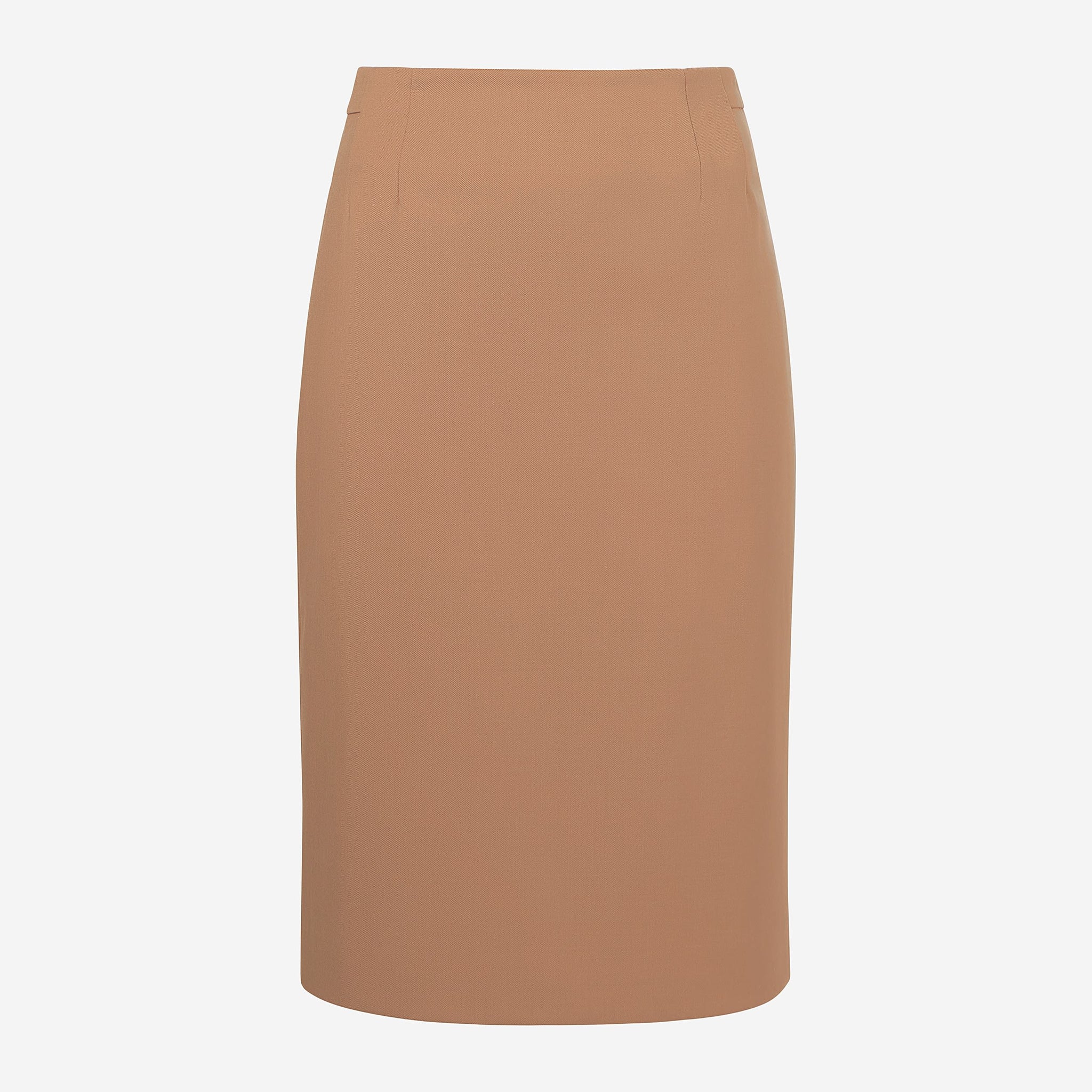 Packshot image of the Cobble Hill Skirt in Camel