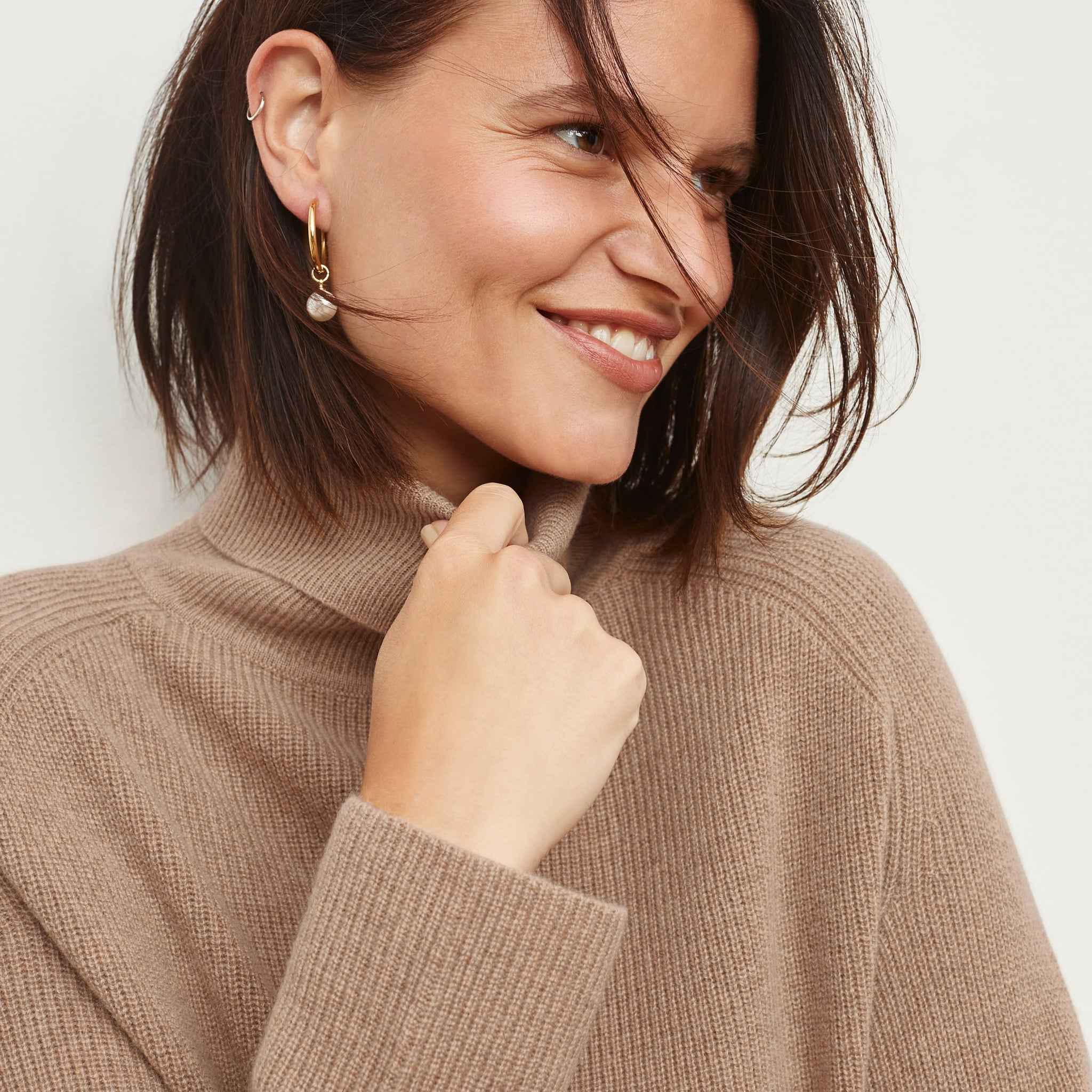 Arbus Sweater - Cashmere :: Deep Flax