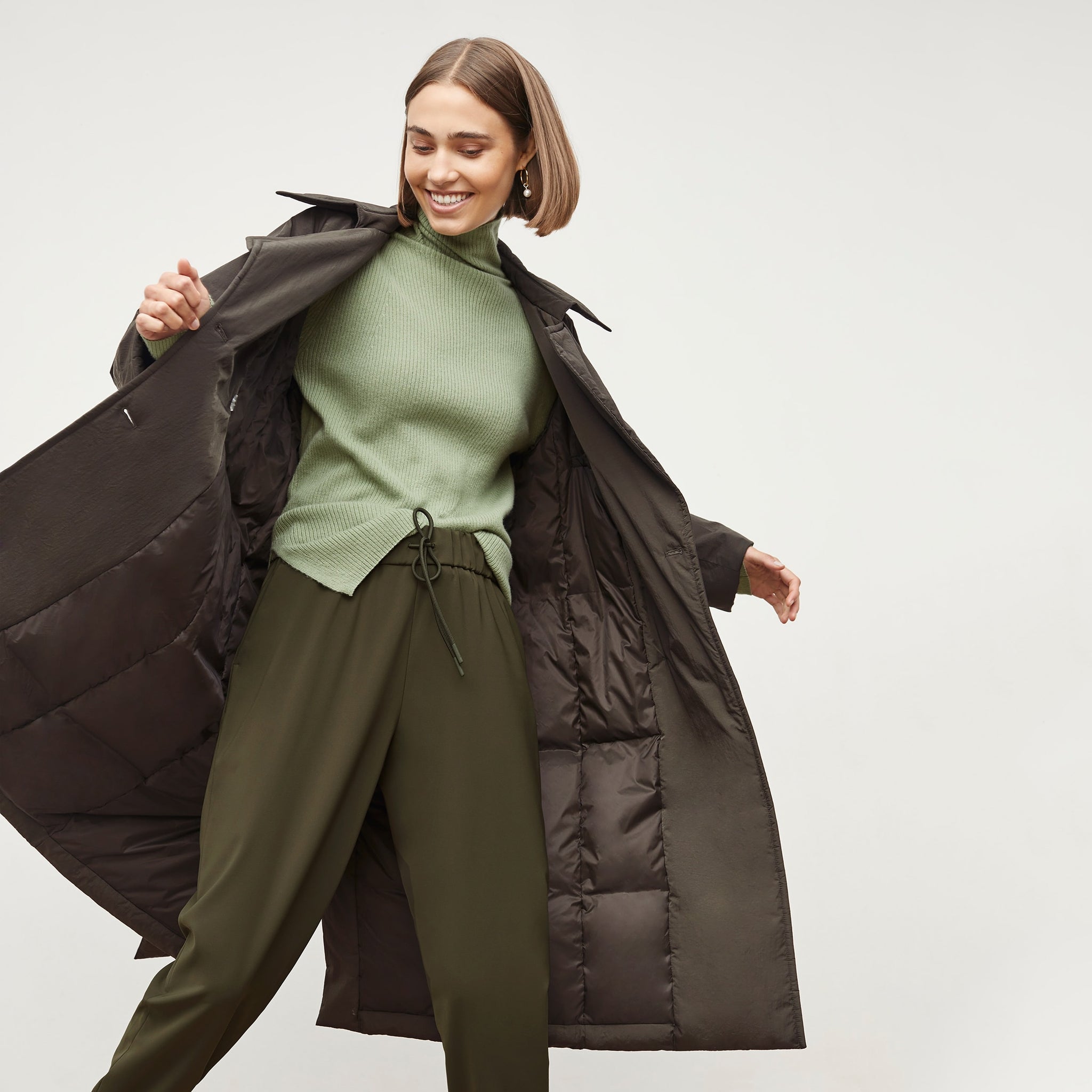 McKenzie Sweater - Cashmere :: Jade