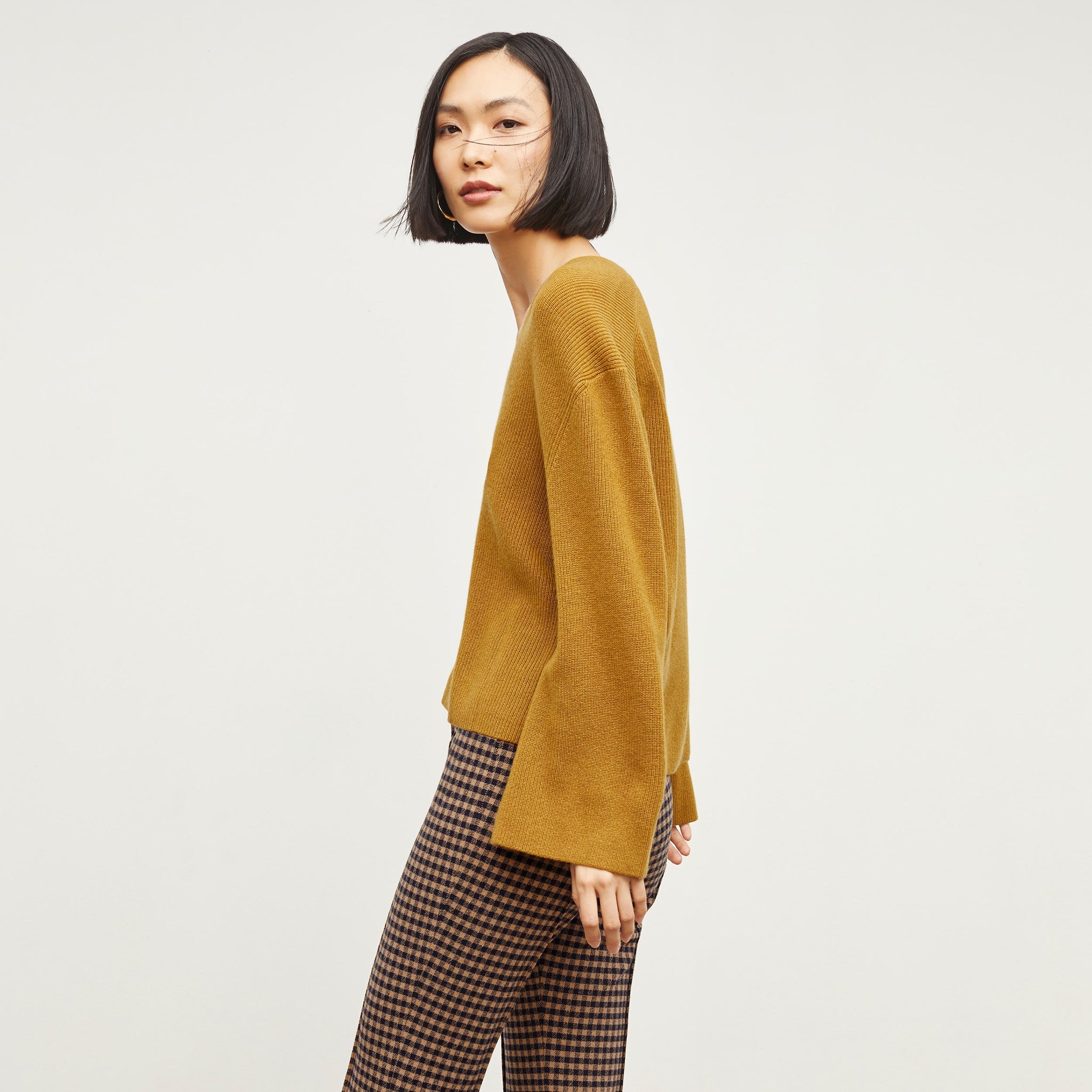 Sophie Sweater - Cashmere :: Curry