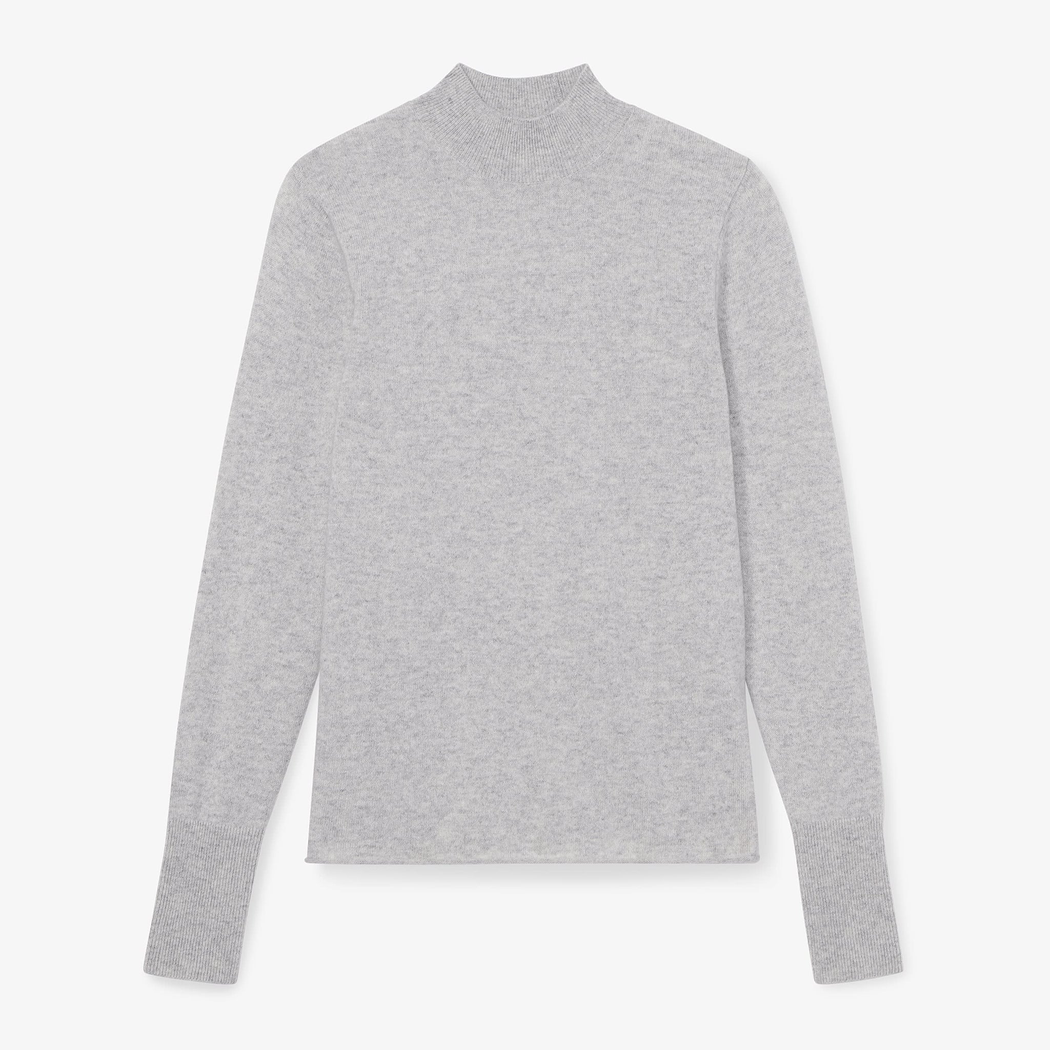 Luan Sweater - Cashmere :: Light Heather Gray
