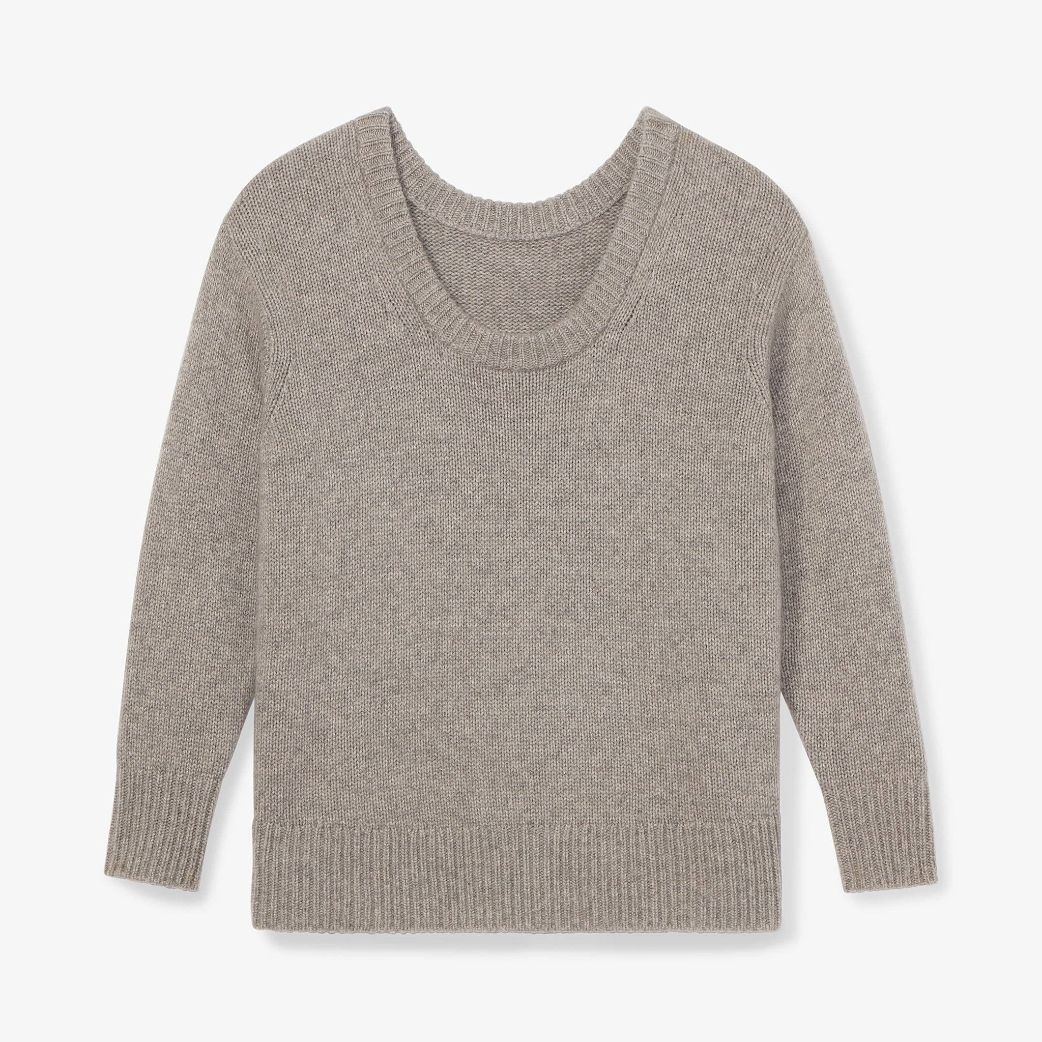 Packshot image of the Theo pullover in stormcloud