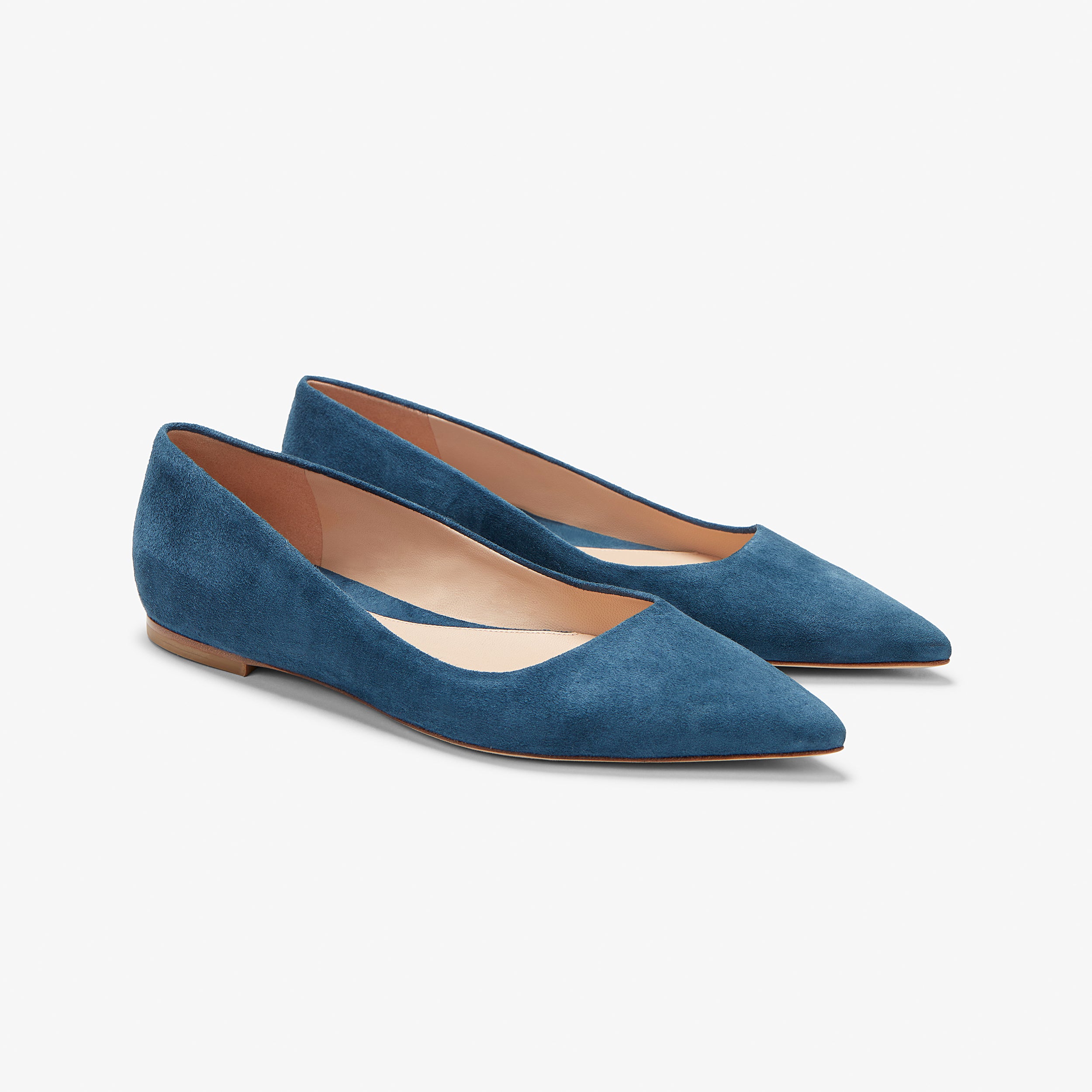 Rowan Flat - Brushed Metallic :: Silver