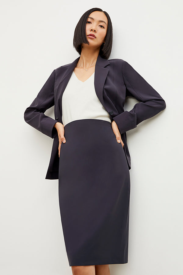 ★IN SILENCE★ MIROGLIO COMFORTABLE BLAZER CHARCOAL IM2A4JK0 Moreland Travel Blazer - OrigamiTech :: Cool Charcoal – M.M.