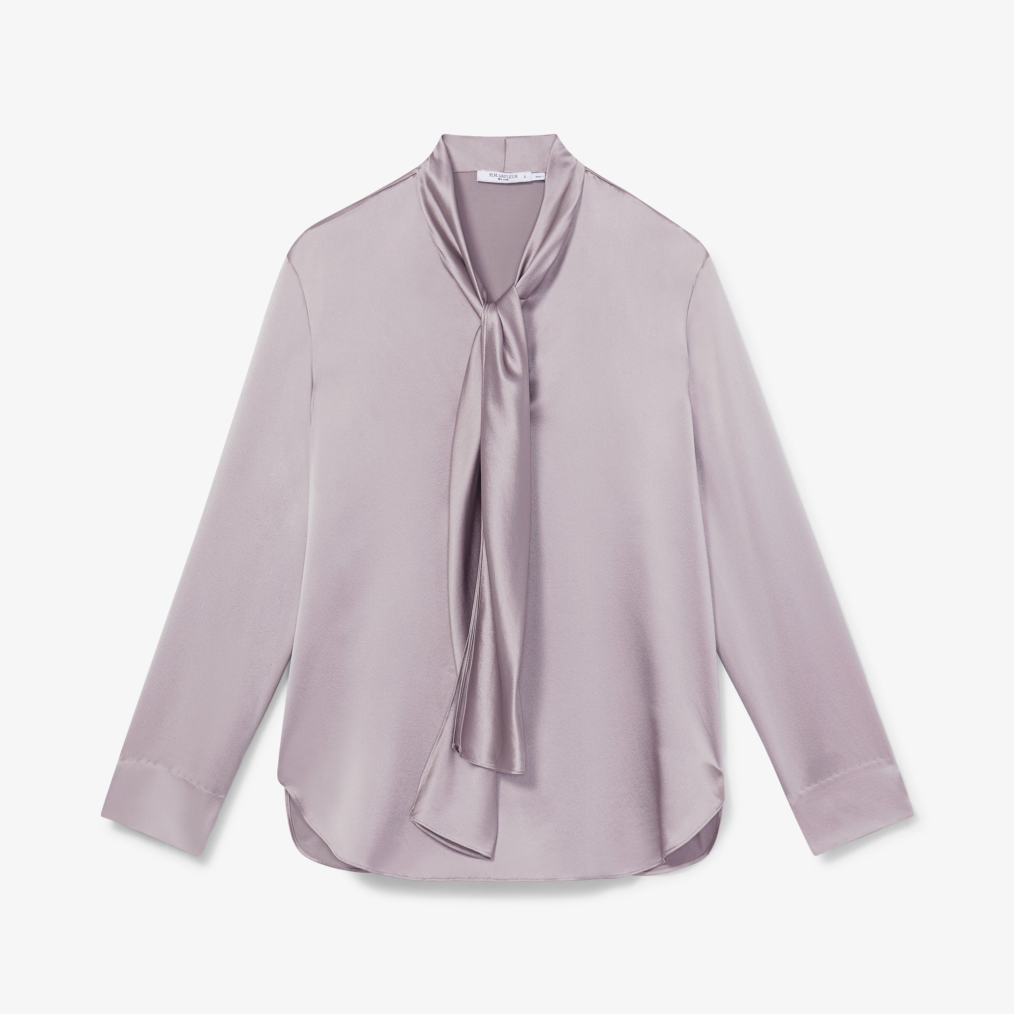 Packshot image of the Darcy Top - Washable Silk Charmeuse in Wisteria