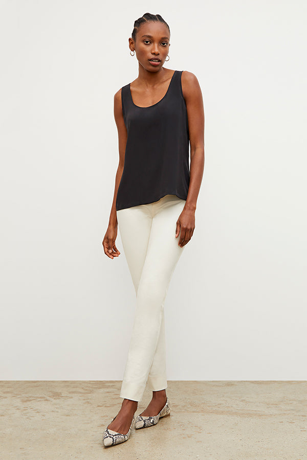 トップス Ex. WASHABLE SILK TENJIKU TANK TOP MAATEE&SONS Ex. WASHABLE SILK TENJIKU TANK TOP