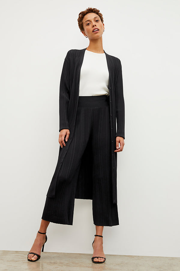 Marijane Pant - Textured Knit :: Black – M.M.LaFleur
