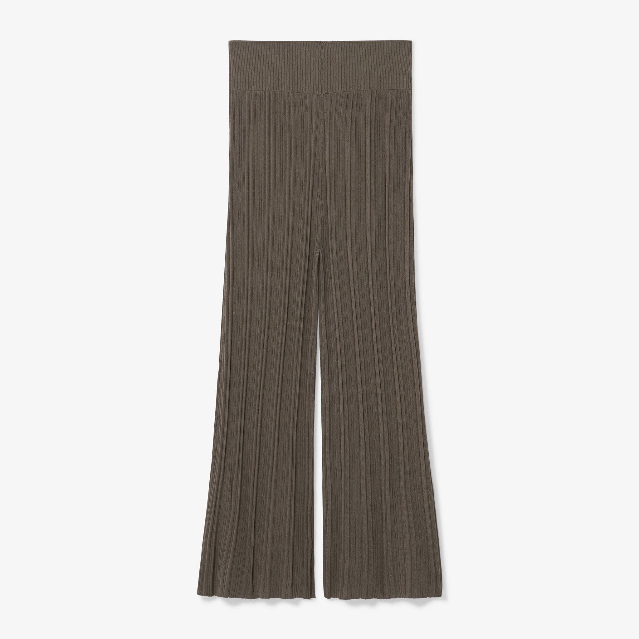 Packshot image of the Marijane Pant - Textured Knit in Light Ash