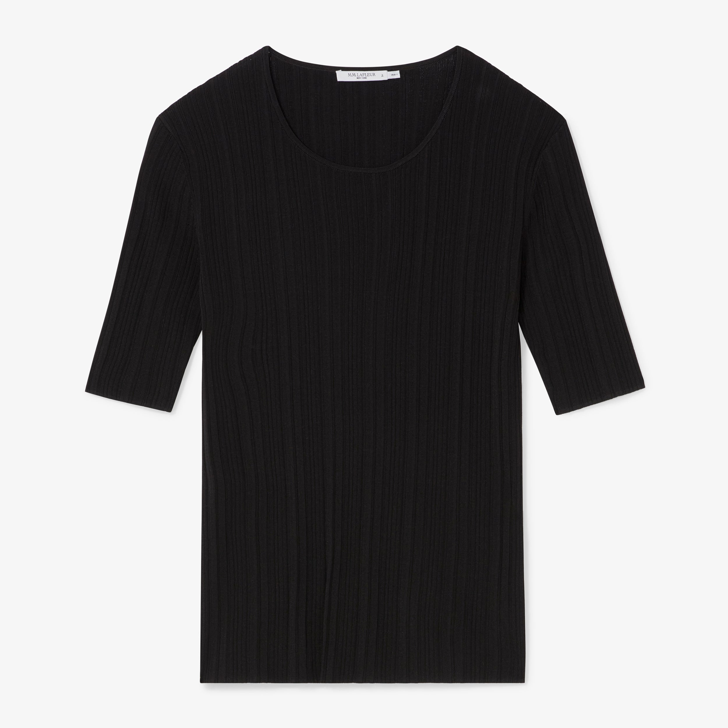 Charli Top - Textured Knit :: Light Ash
