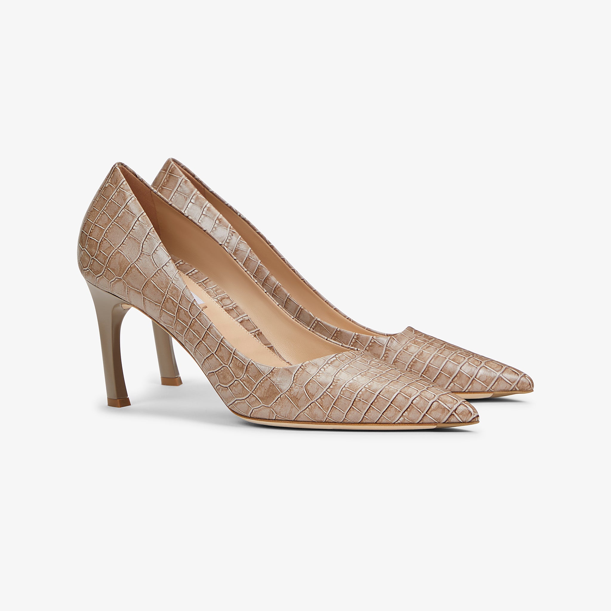 Packshot image of the Ginger Pump in Rosy Taupe 