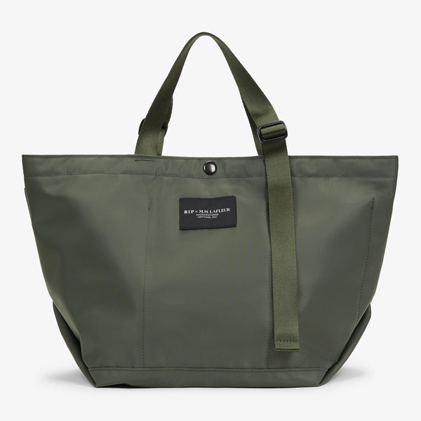Carry All Tote Bag- Canvas & Leather