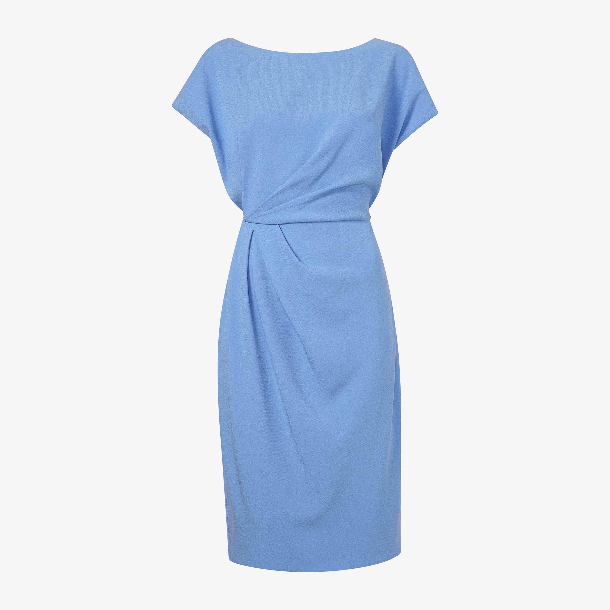 Jillian Dress - Eco Medium Crepe :: Carolina Blue – M.M.LaFleur