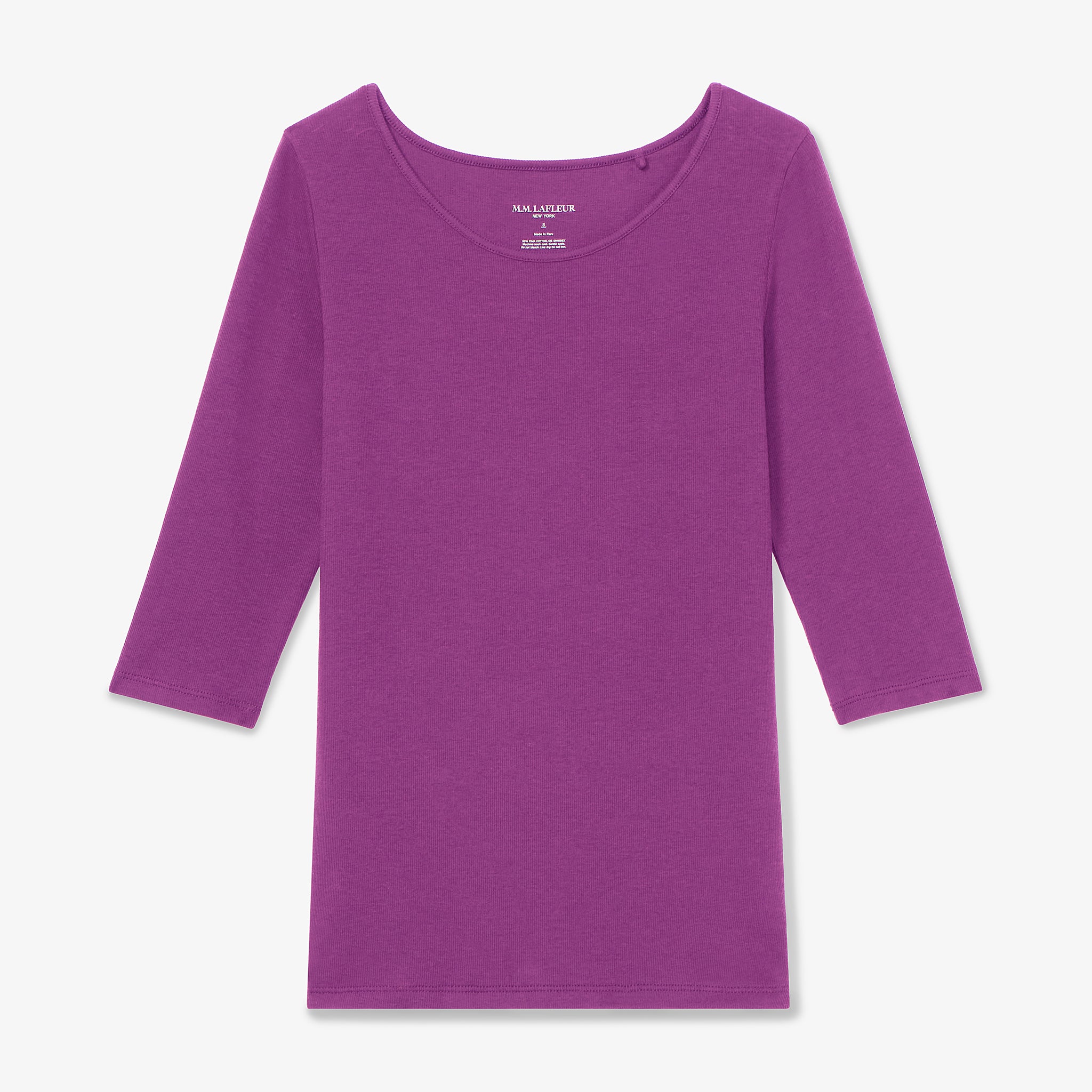 Packshot image of the Soyoung Top  in Purple Jasper