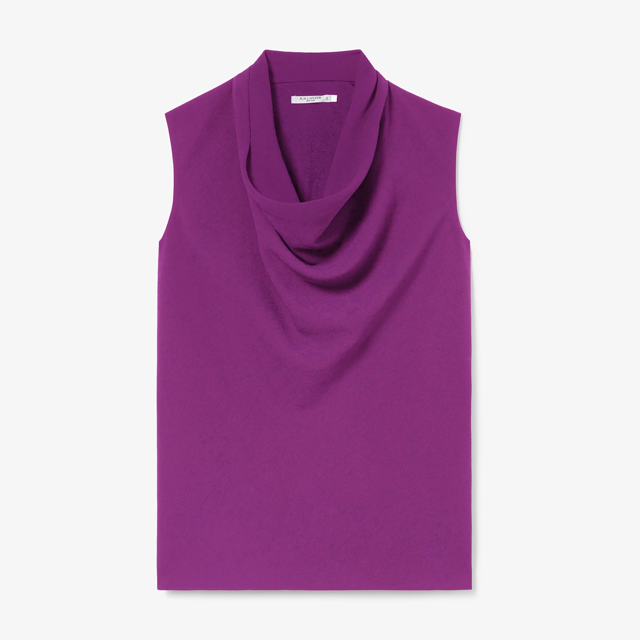 Packshot image of the Sloane top in purple jasper