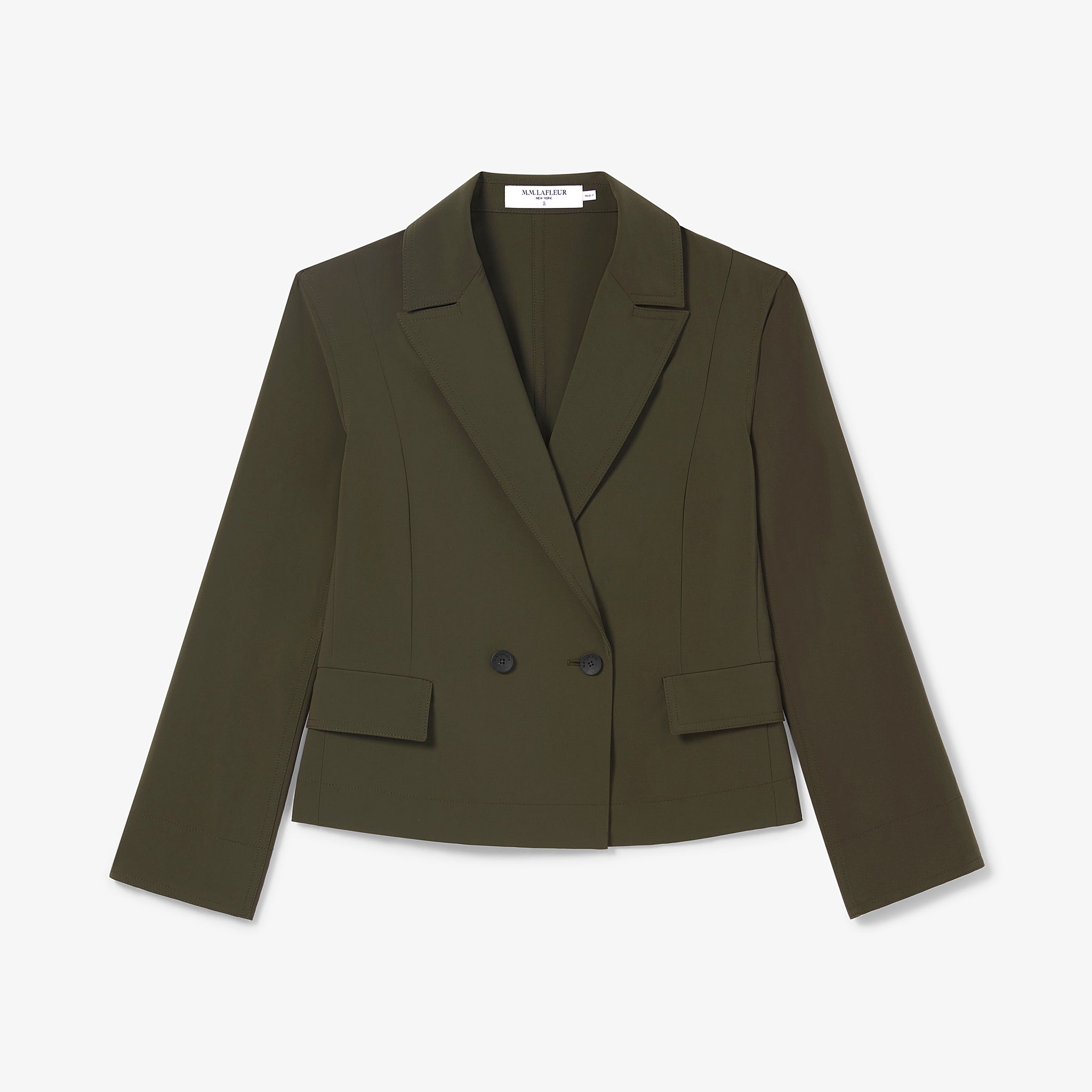 Packshot image of the Nia jacket in Olive