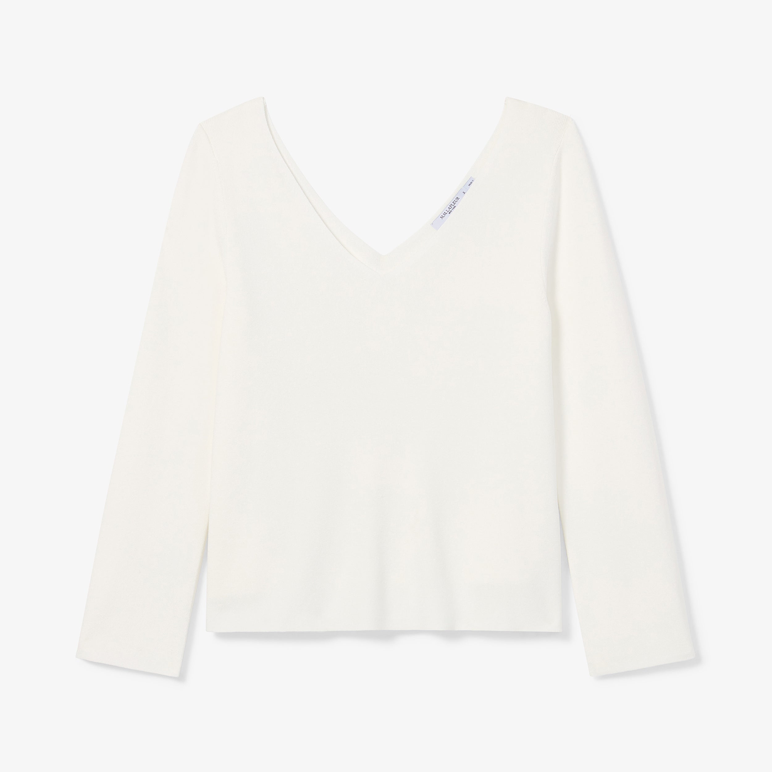 Kara Top - 365Knit :: Ivory – M.M.LaFleur