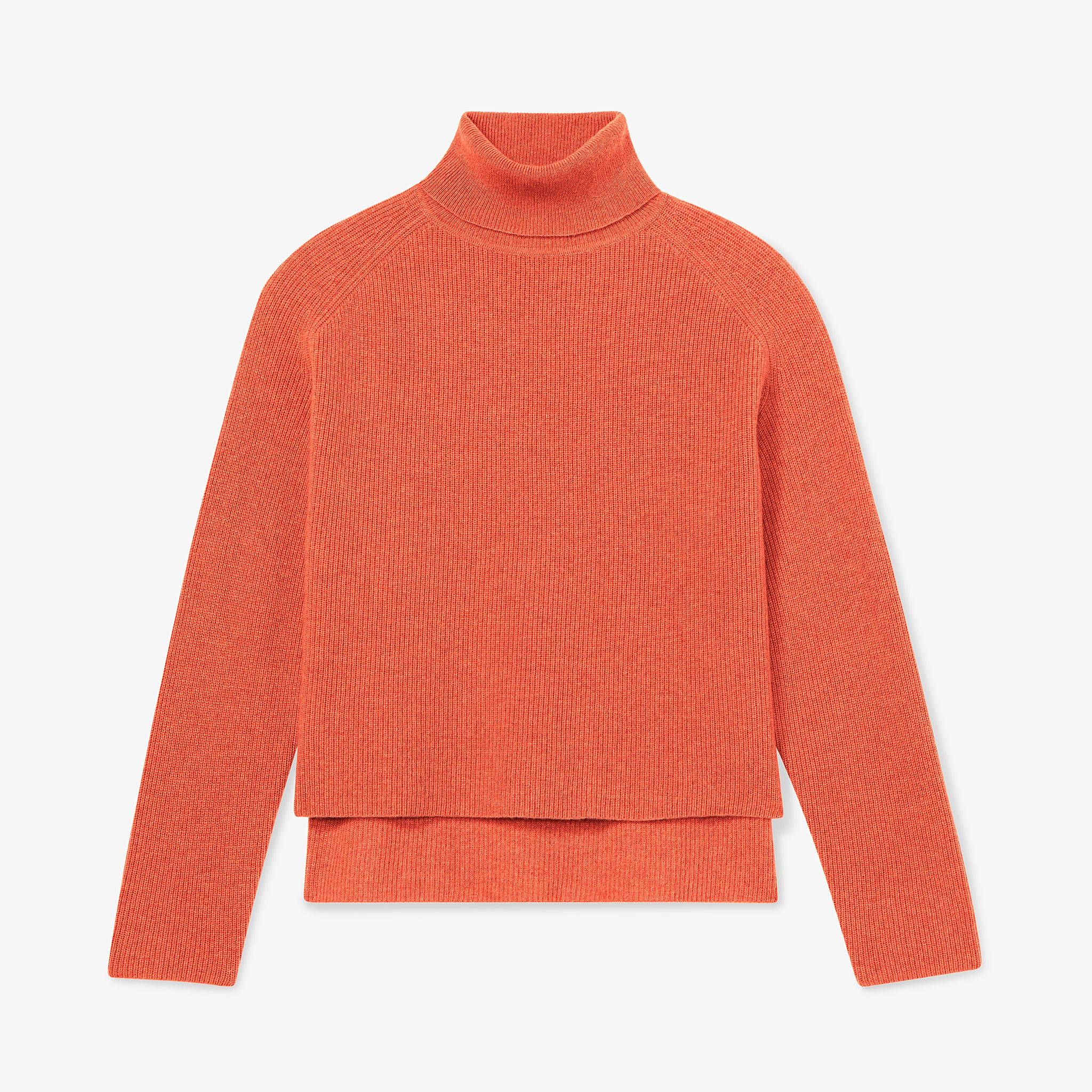 Packshot image of the Arbus Sweater in Papaya