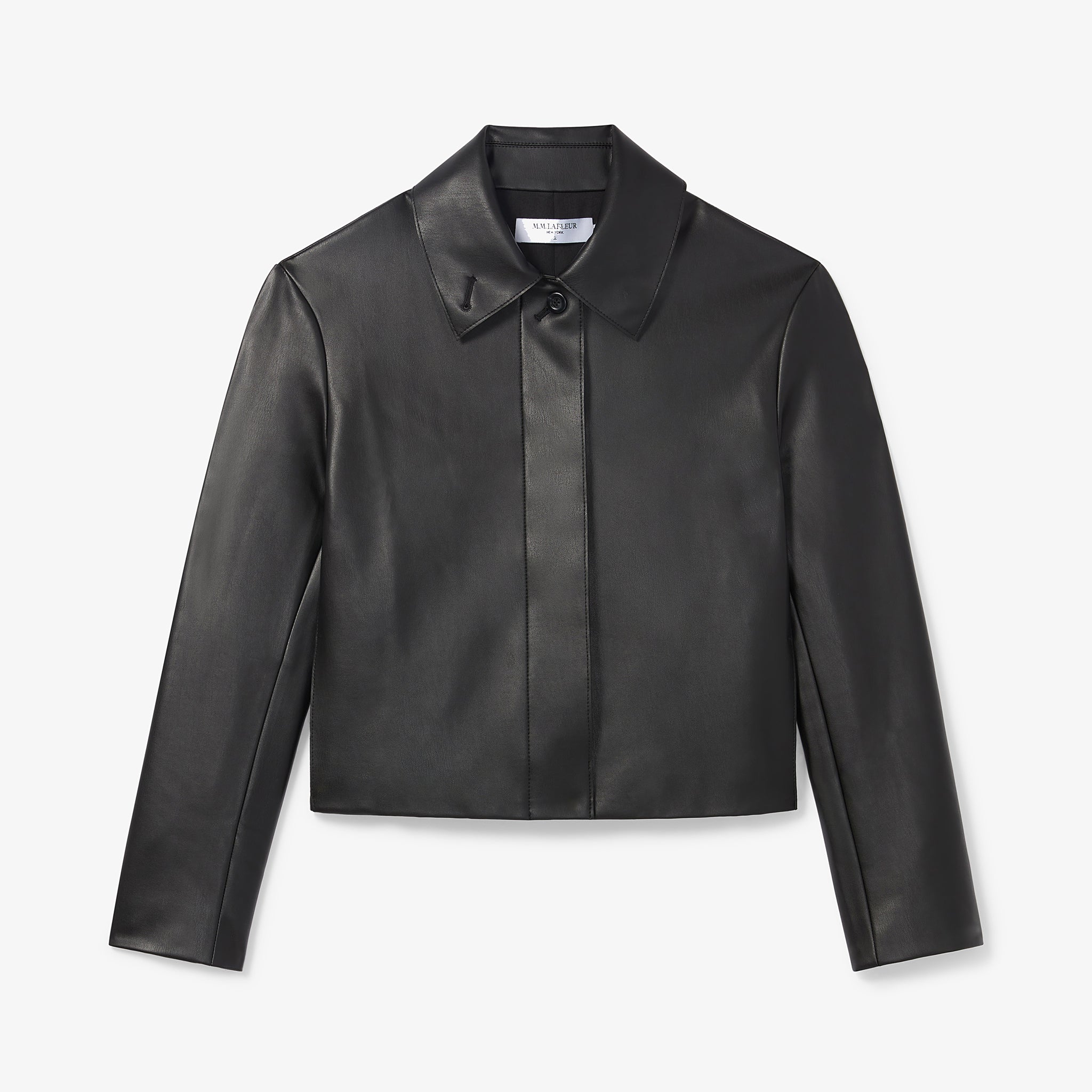 Packshot image of the nicky jacket in black