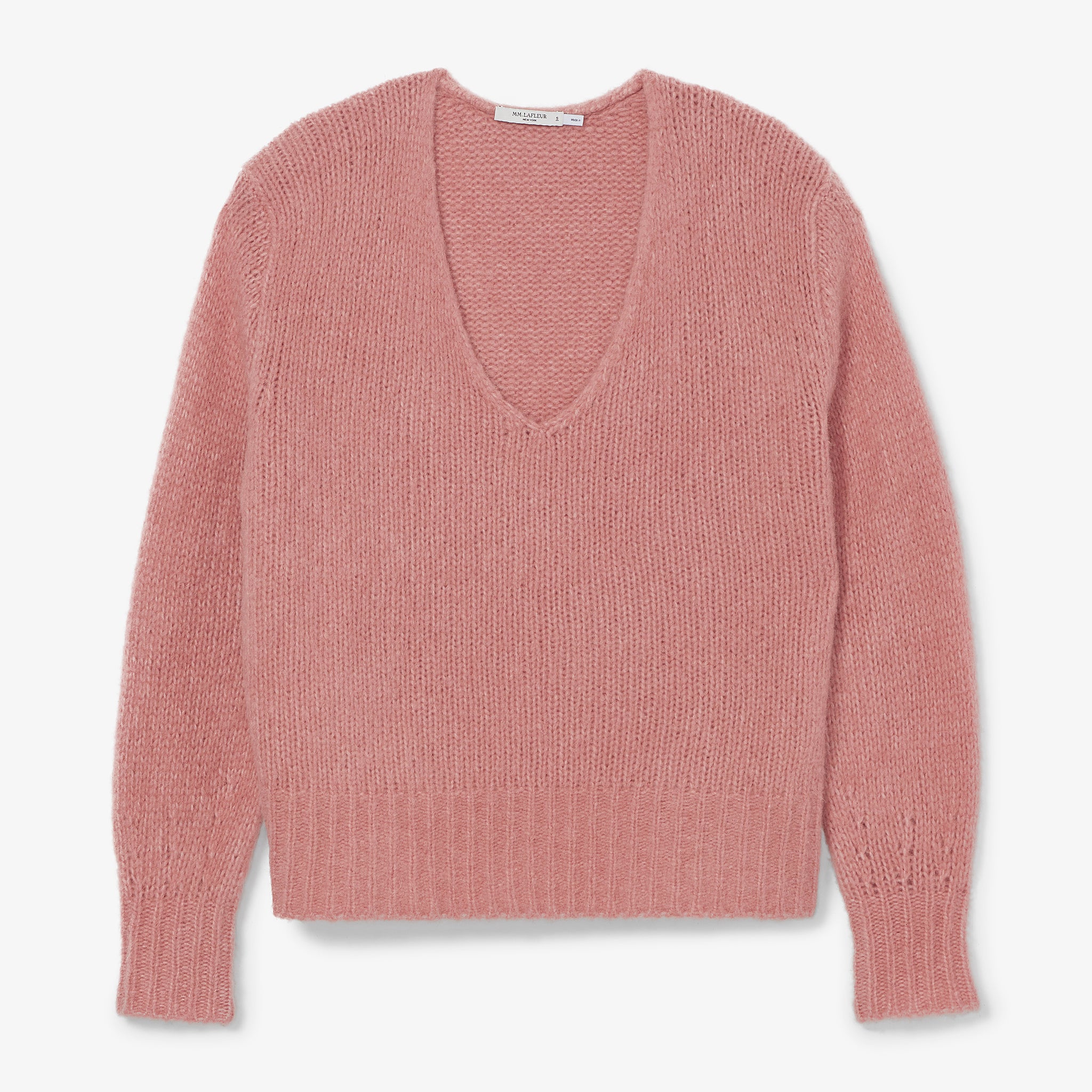 Packshot image of the cathy sweater in himilayan salt