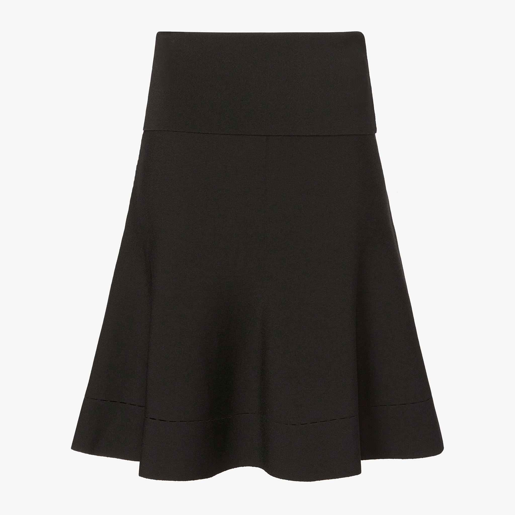Packshot image of the luca skirt in black