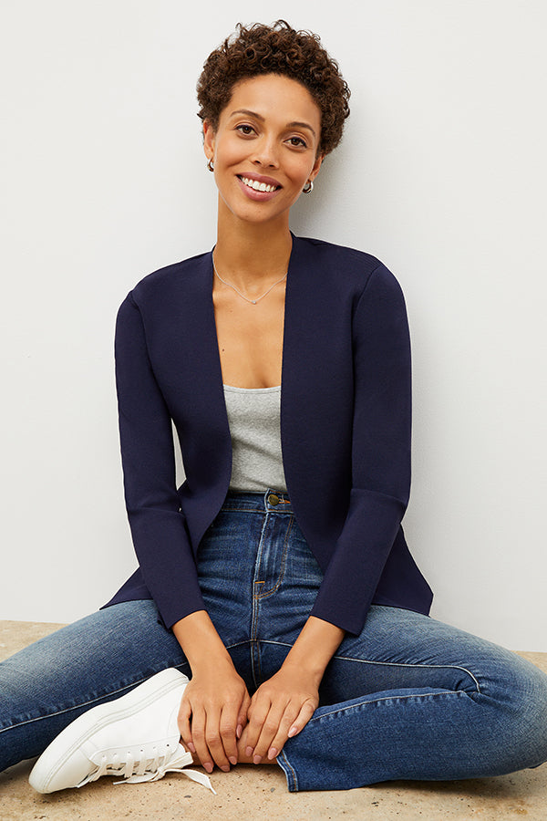 Woolf Jardigan :: Dark Navy – M.M.LaFleur