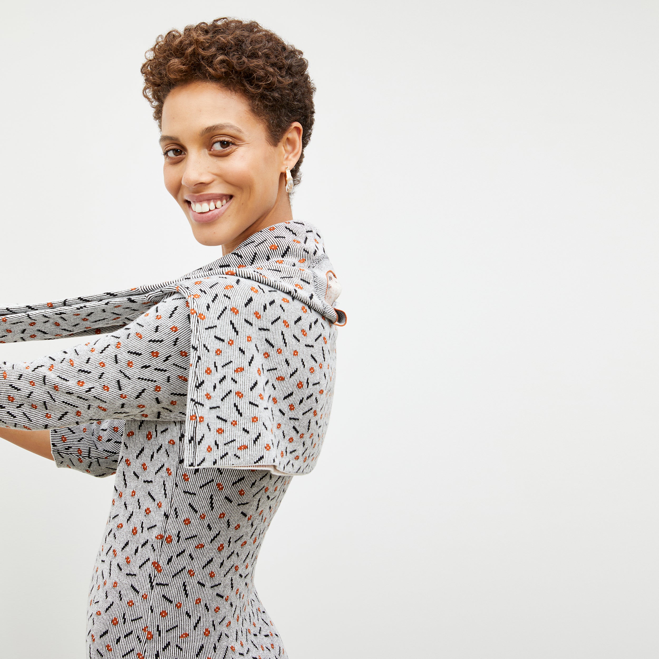 Tipp Knit Dress - Earth main image 1