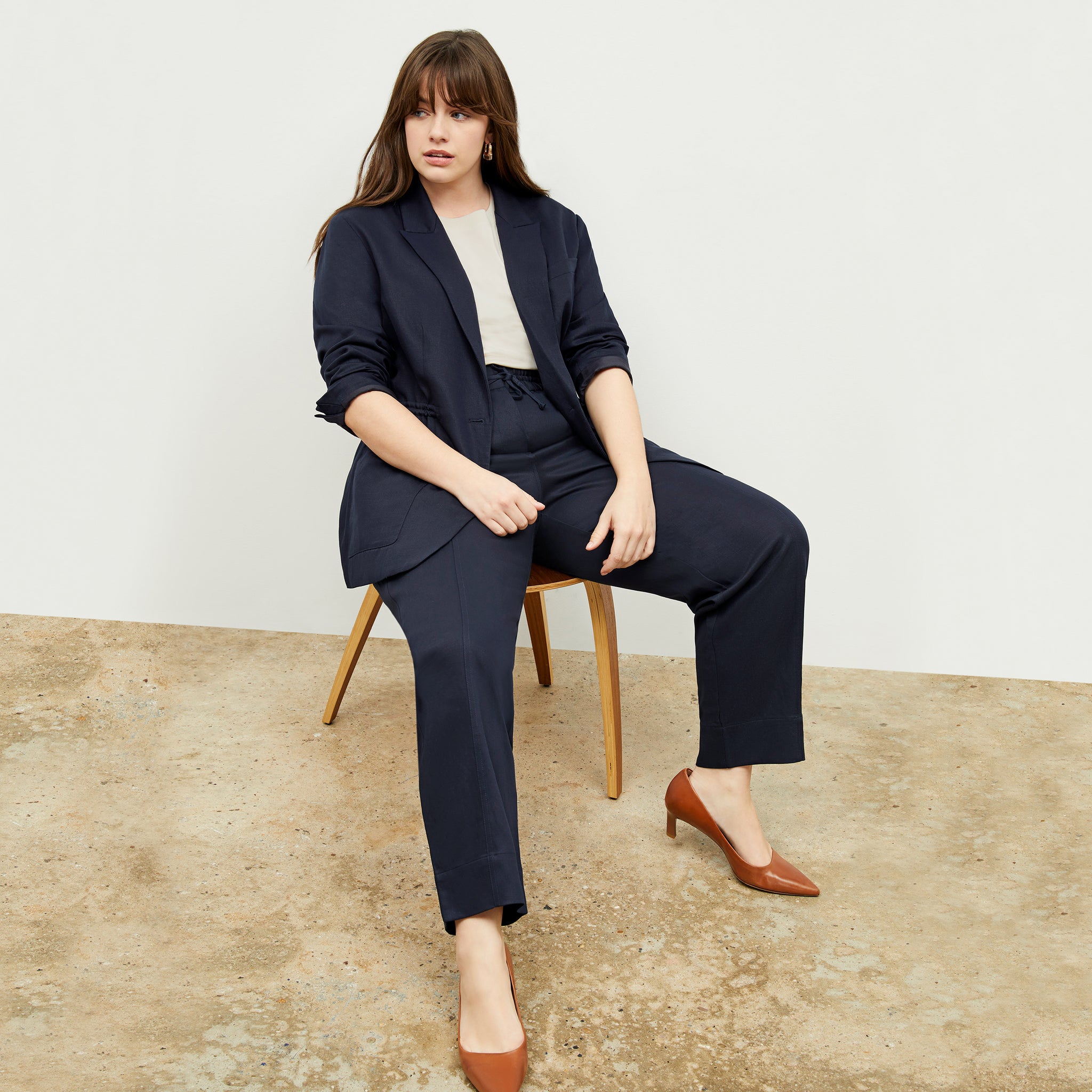 Grana Review Silk Flat Front Ankle Pants and Grana has changed