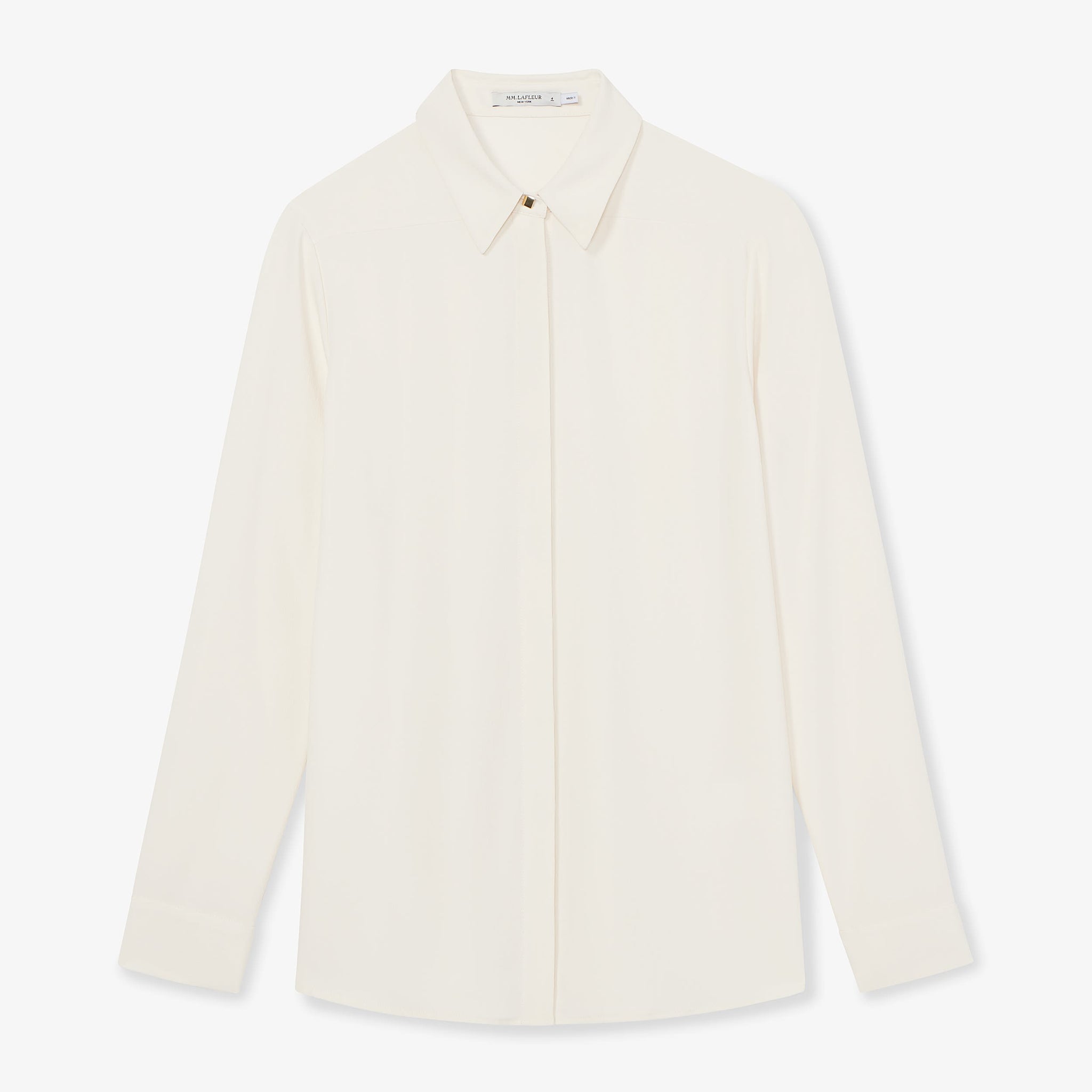 Packshot image of the Lagarde Shirt—Soft Wave in Alabaster